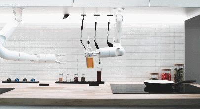 Robot de Cozinha com Braços